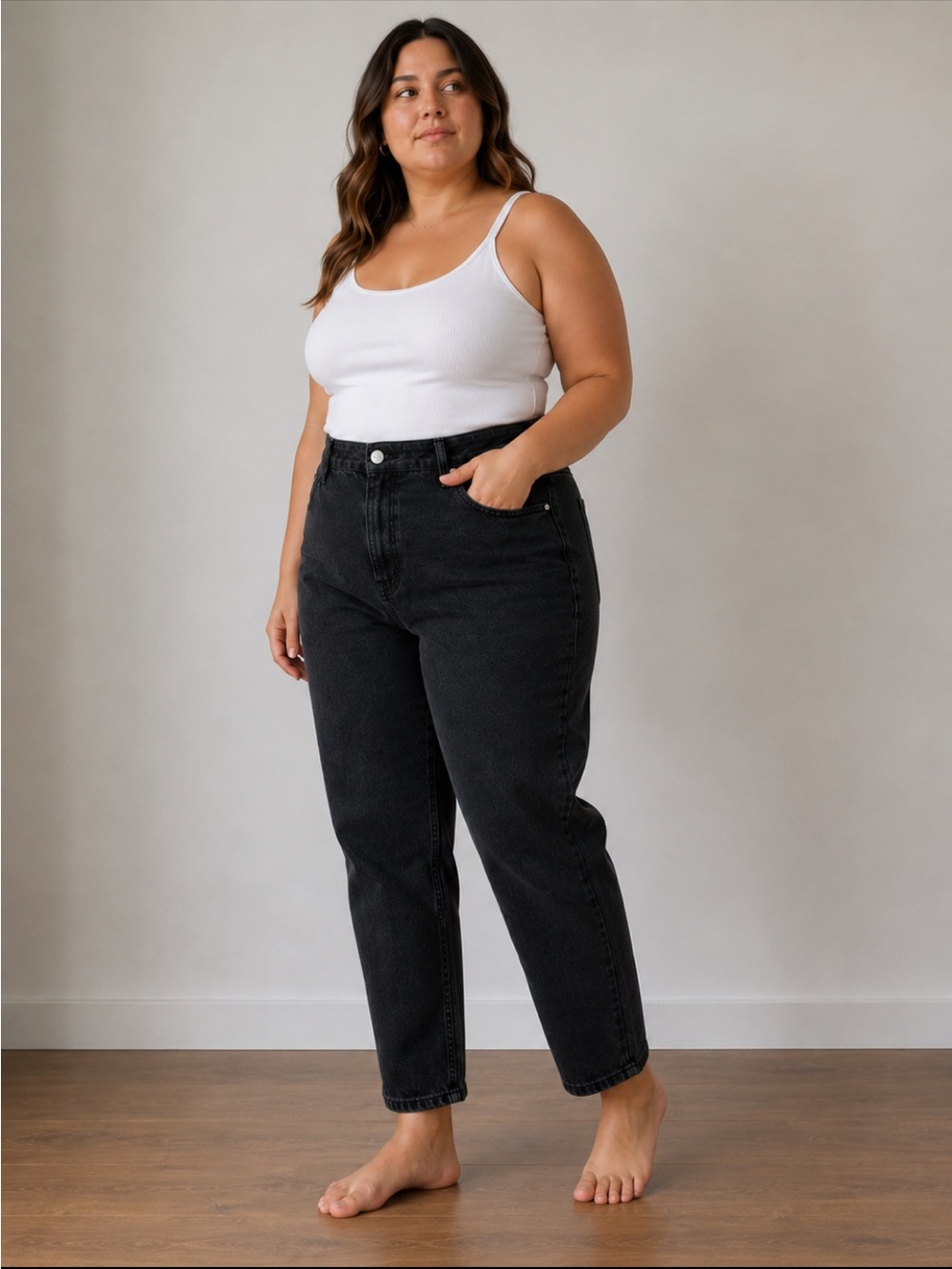 Abercrombie & Fitch Curve Love Ultra High Rise Ankle Straight Jeans US 20